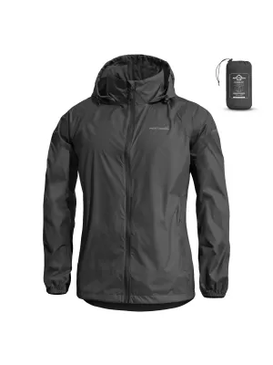 Damenjacke PENTAGON CLOUDBURST PACKABLE WOMENS RAIN JACKET K07020 SCHWARZ