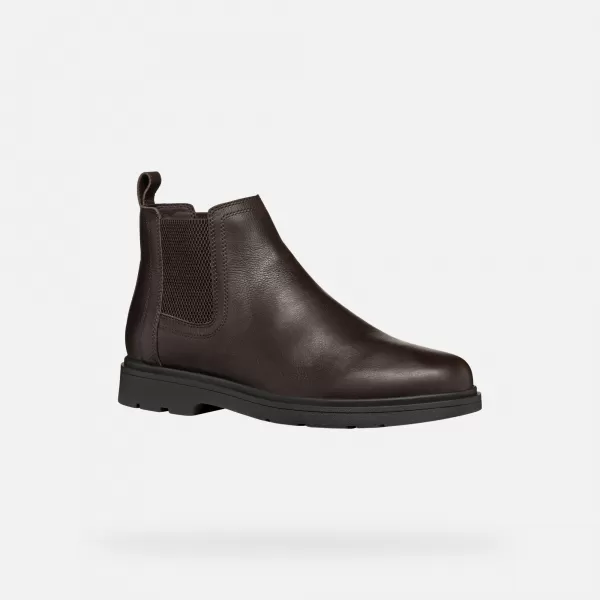  Herrenschuhe GEOX SPHERICA EC1 G006535 DUNKELBRAUN 