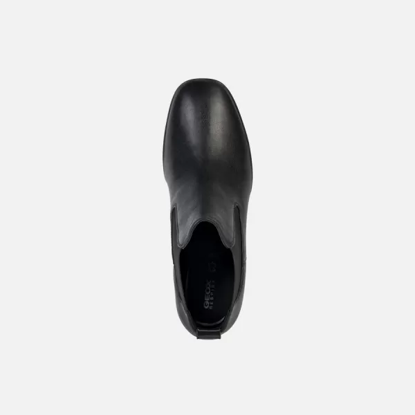  Damen-Schnürschuhe GEOX TEULADA SCHWARZ 