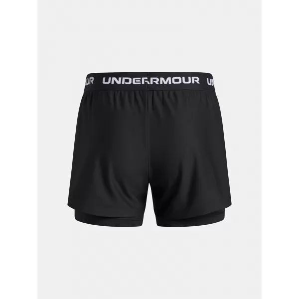  Mädchen-Shorts UNDER ARMOUR UA TECH PLAY UP 2N1 SHORT 6004985-005 SCHWARZ 