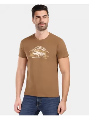 Herren-T-Shirt KILPI SPACER-M ZM0305KI BRAUN
