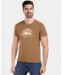 Herren-T-Shirt KILPI SPACER-M ZM0305KI BRAUN