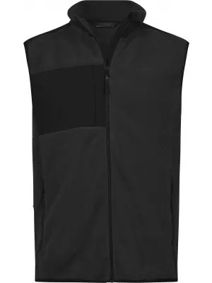 Herrenweste TEE JAYS | TJ 9122 SCHWARZ/SCHWARZ