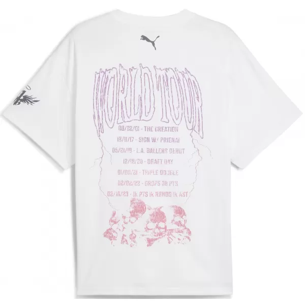 Hemd PUMA MELO WORLD TOUR-NAMENT TEE I 63237201 PUMA WEIß 