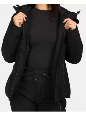 Damen-Skijacke KILPI FLIP-W ZL0110KI SCHWARZ