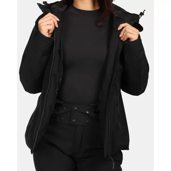  Damen-Skijacke KILPI FLIP-W ZL0110KI SCHWARZ 