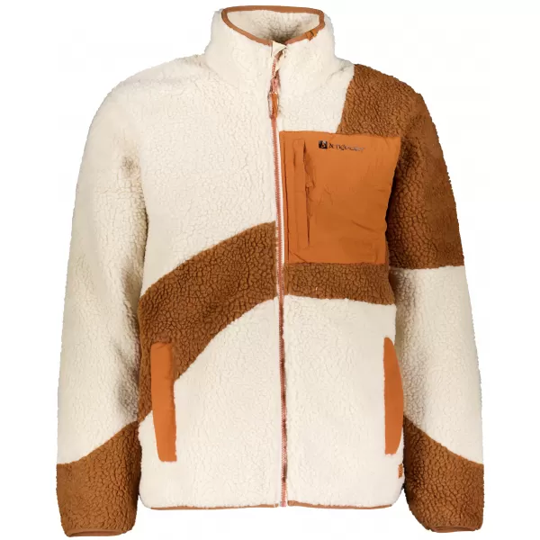  Fleece-Sweatshirt für Herren ALTISPORT GANAN BEIGE 