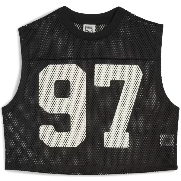  Tanktop PUMA X ROSÉ RELAXED MESH TOP 63380401 PUMA SCHWARZ 