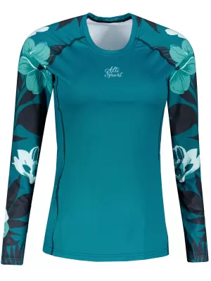 Frauen funktionales t -Shirt mit langen Ärmeln Premium ALTISPORT VOJ/ALW115TR03 KEROSIN