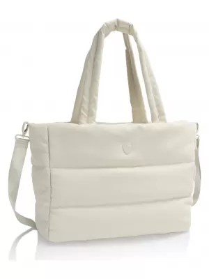 Tasche HEYS PUFFER TRAVEL TOTE CREMEFARBEN