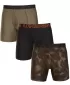 Herren-Boxershorts UNDER ARMOUR M UA PERF TECH (3KS) 1383879-392 SCHWARZ MIT SOLARORANGE