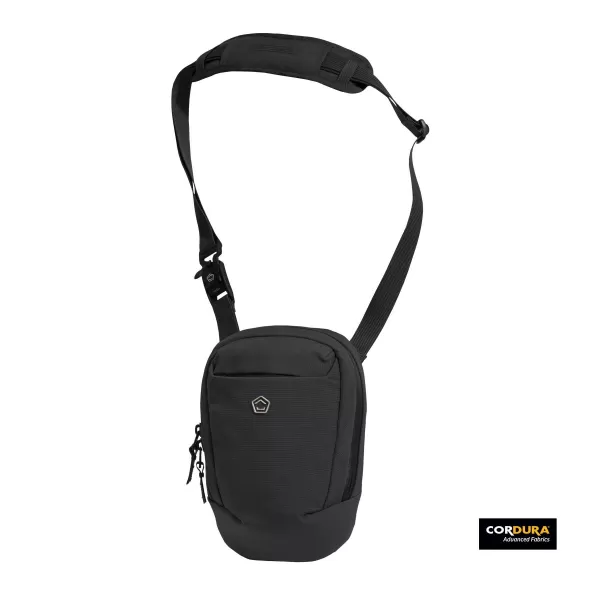  Gehäuse PENTAGON CONSUL VERTICAL SLING POUCH K16114 SCHWARZ 