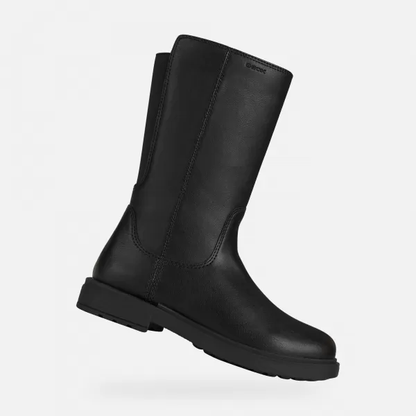  Winterstiefel für Mädchen GEOX ECLAIR J169QE000BCC9999 SCHWARZ 