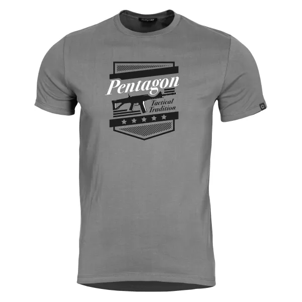  T-Shirt PENTAGON AGERON A.C.R. K09012 WOLF/GRAU 