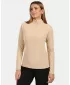 Fleece-Sweatshirt für Damen KILPI ALMERI-W ZL0211KI BEIGE