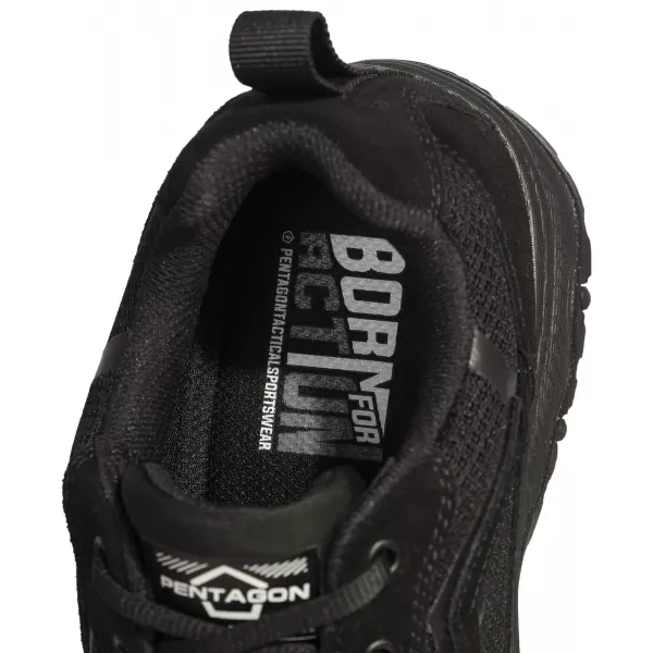  Stiefel PENTAGON SCORPION V2 BLACK SUEDE 4 SHOES K15048 SCHWARZ 
