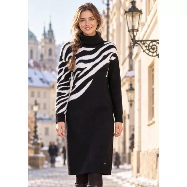 Damenpullover ALTISPORT GLOREA SCHWARZ