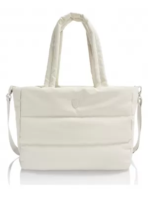Tasche HEYS PUFFER TOTE BAG CREMEFARBEN