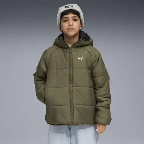  Jacke PUMA REVERSIBLE PUFFER JACKET 68840781 LOBEN GREEN 