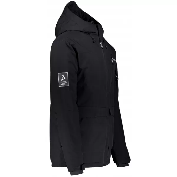  Herren-Winterjacke ALTISPORT GAL SCHWARZ 