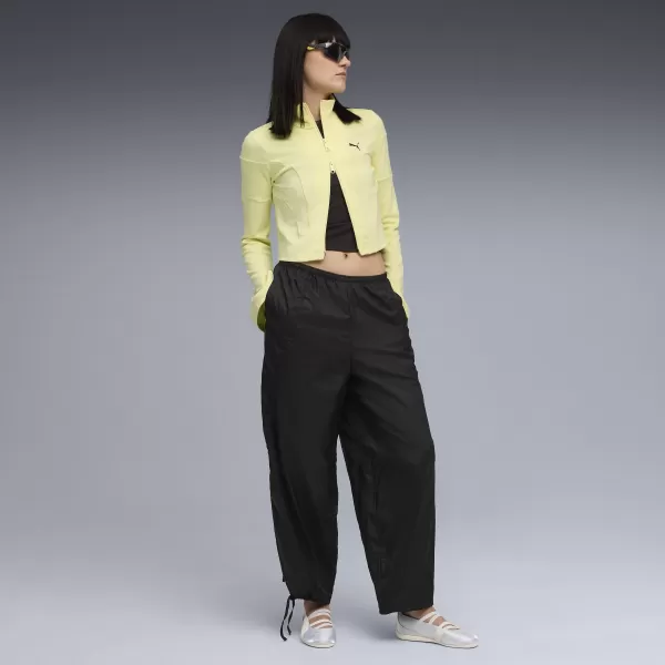  Damenjacke PUMA DARE TO SLIM CROPPED TRACK JACKET 63214635 GOLDENER MOND 