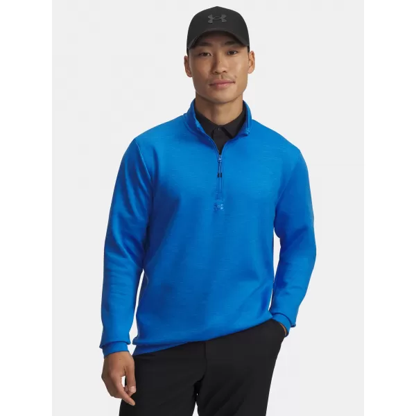  Herren-Sweatshirt UNDER ARMOUR UA DRIVE MIDLAYER PULLOVER 1387124-402 BLAU 