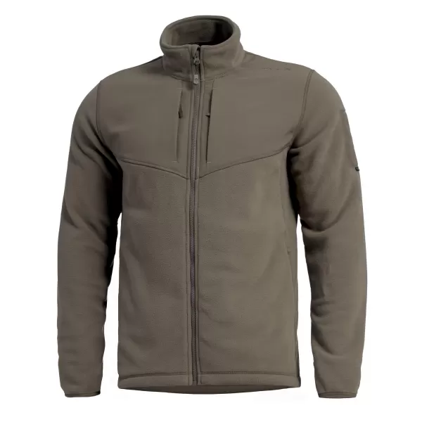  Sweatshirt PENTAGON GRAMMOS POLARTEC RECYCLED MICRO FLEECE 200 K08066 BRAUNGRAU 