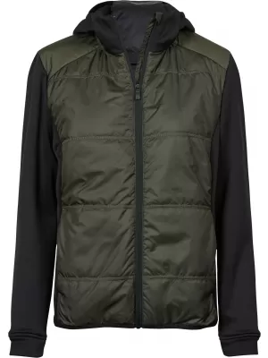 Damenjacke TEE JAYS | TJ 9113 TIEFGRÜN/SCHWARZ