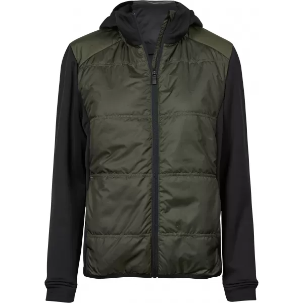  Damenjacke TEE JAYS | TJ 9113 TIEFGRÜN/SCHWARZ 