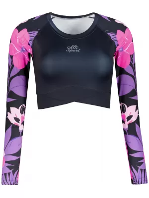 Funktionelle Erntedopie von Frauen ALTISPORT VOJ/ALW115TR04 LILA SCHWARZ