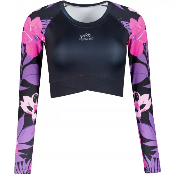  Funktionelle Erntedopie von Frauen ALTISPORT VOJ/ALW115TR04 LILA SCHWARZ 