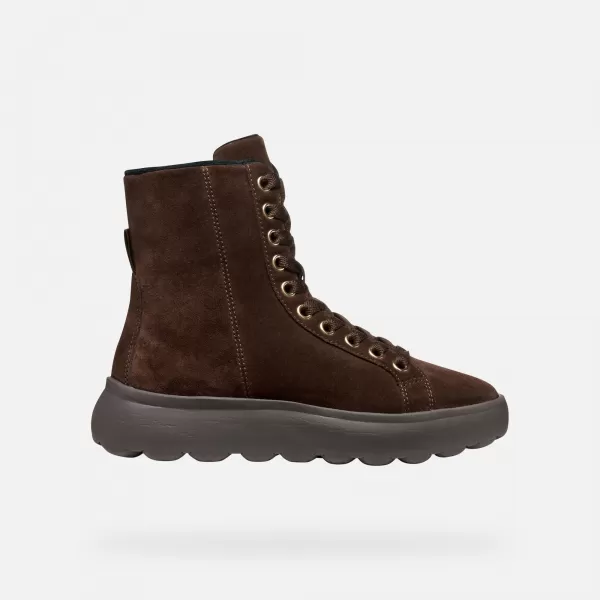  Damenschuhe GEOX SPHERICA EC4.1 G009293 DUNKELBRAUN 