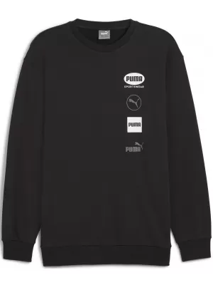 Herren -Sweatshirt PUMA POWER GRAPHIC CREW 68275101 PUMA SCHWARZ