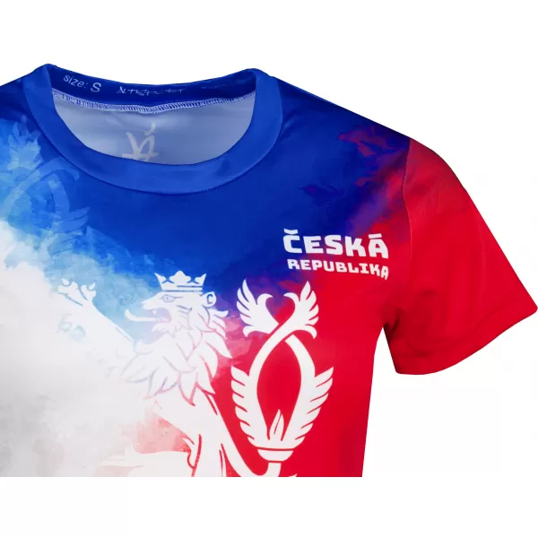  Frauen t -Shirt Premium ALTISPORT VOJ/ALW118TR01 FLAGGE/LÖWEN 