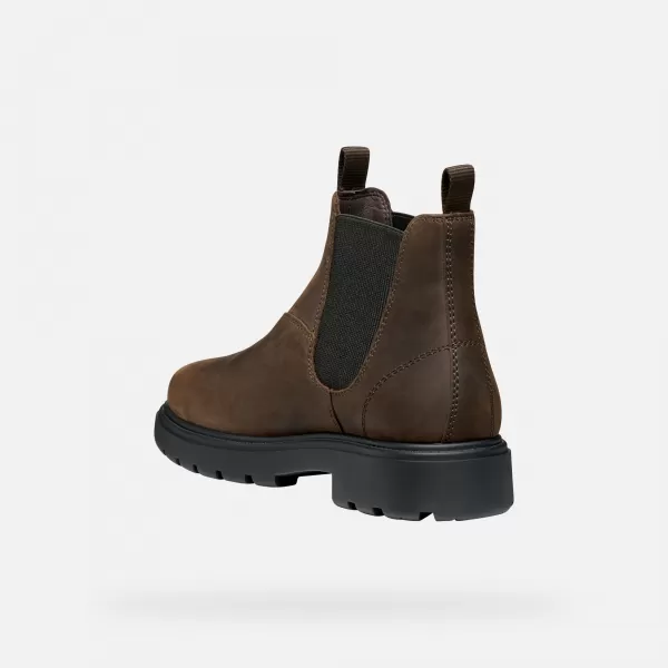  Herrenschuhe GEOX SPHERICA EC7 G011185 DUNKELBRAUN 