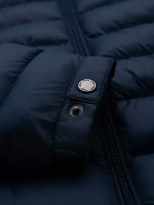 Jacke OMBRE OM-JALP-0231 MARINEBLAU