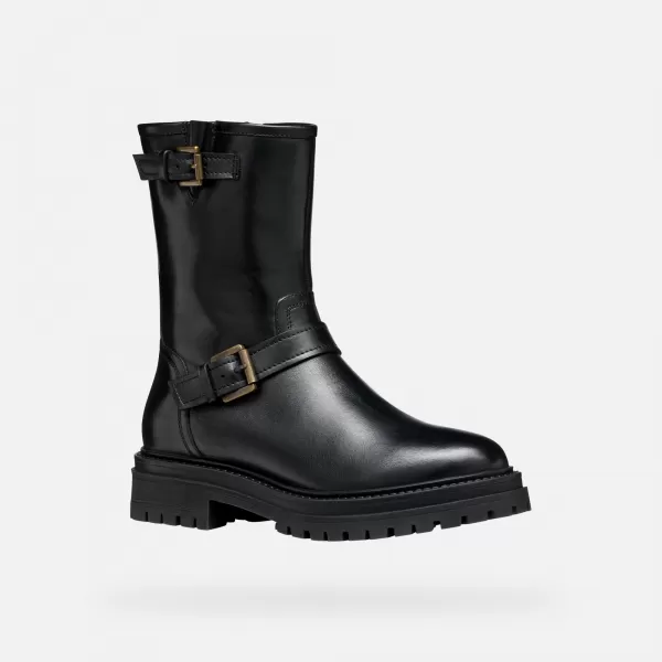  Damenschuhe GEOX IRIDEA G009625 SCHWARZ 