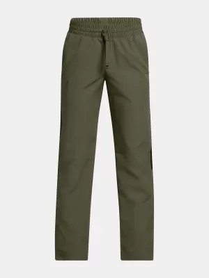 Sporthose für Jungen UNDER ARMOUR UA B RIVAL WVN PANT 1390155-390 GRÜN
