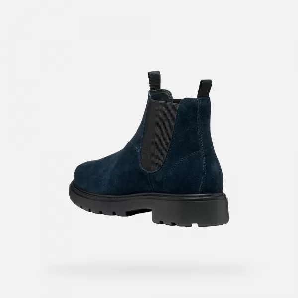  Herrenschuhe GEOX SPHERICA EC7 G011182 DUNKELBLAU 