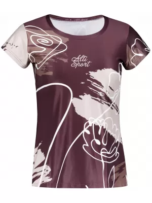 Damen Freizeitshirt Premium ALTISPORT VOJ/ALW120TR06 BRAUN