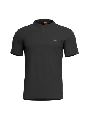 T-Shirt PENTAGON LEVANTES HENLEY T-SHIRT K09025 SCHWARZ