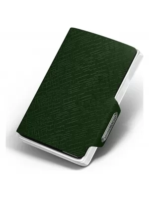 Geldbörse MONDRAGHI ELEGANCE CUT OLIVE