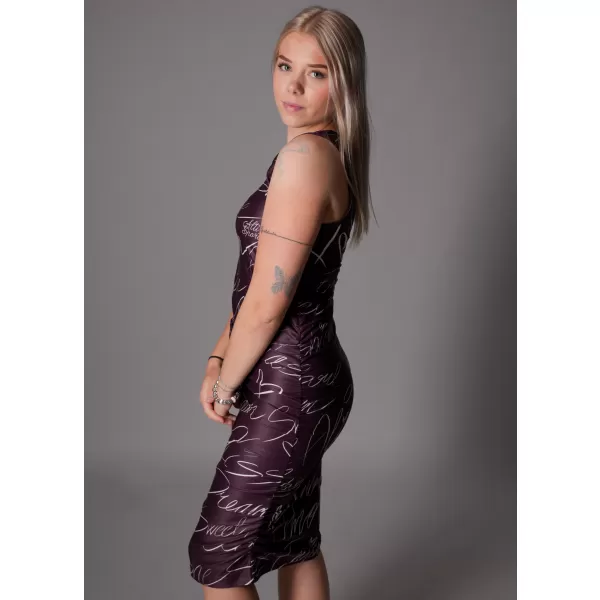  Premium-Kleid für Damen ALTISPORT VOJ/ALW084SAT03 BRAUN 