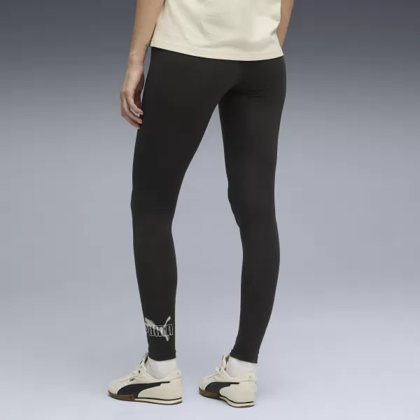  Gamaschen PUMA ESS LOGO LAB LEGGINGS 68808901 PUMA SCHWARZ 