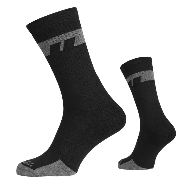  Socken PENTAGON ALPINE MERINO SOCKS MID EL14016 01 EL14016 SCHWARZ 