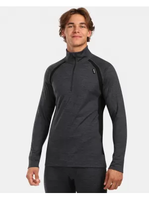 Herren-Thermoshirt KILPI JAGER-M ZM0501KI SCHWARZ