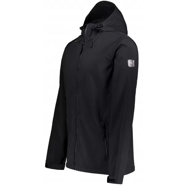  Herren -Softshelljacke ALTISPORT NEWET SCHWARZ 
