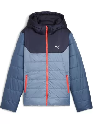 Jacke PUMA ESS HOODED PADDED JACKET 68522634 COOL BLAU
