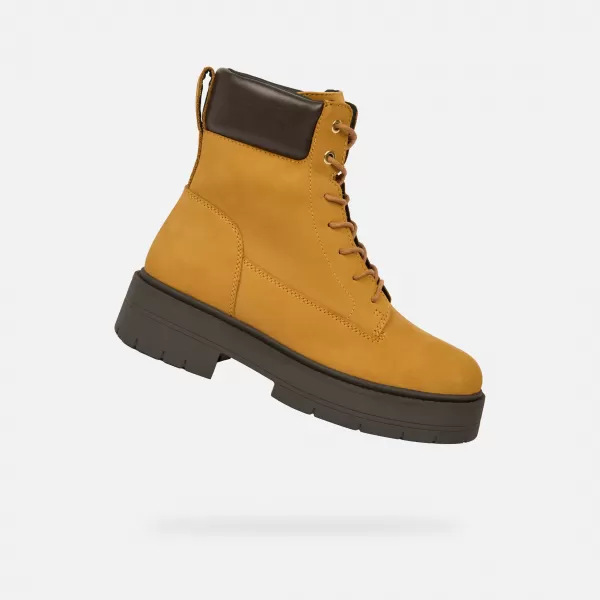  Damenschuhe GEOX SPHERICA EC7 G009696 BERNSTEIN 