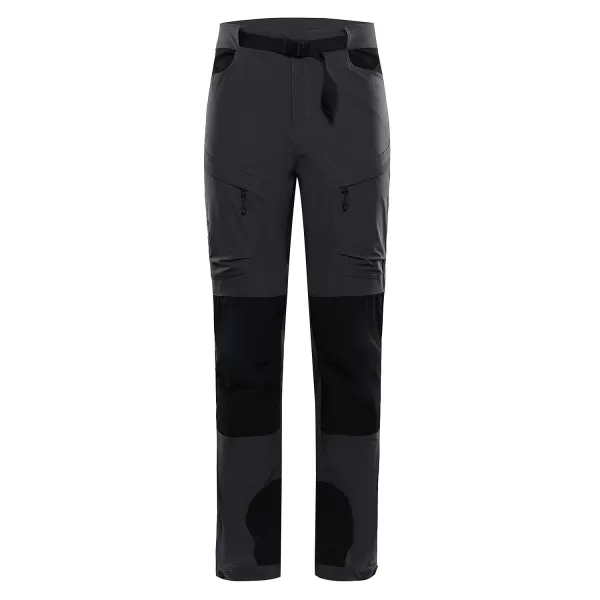  Softshellhose für Herren ALPINE PRO AKAN 2 DUNKELGRAU 